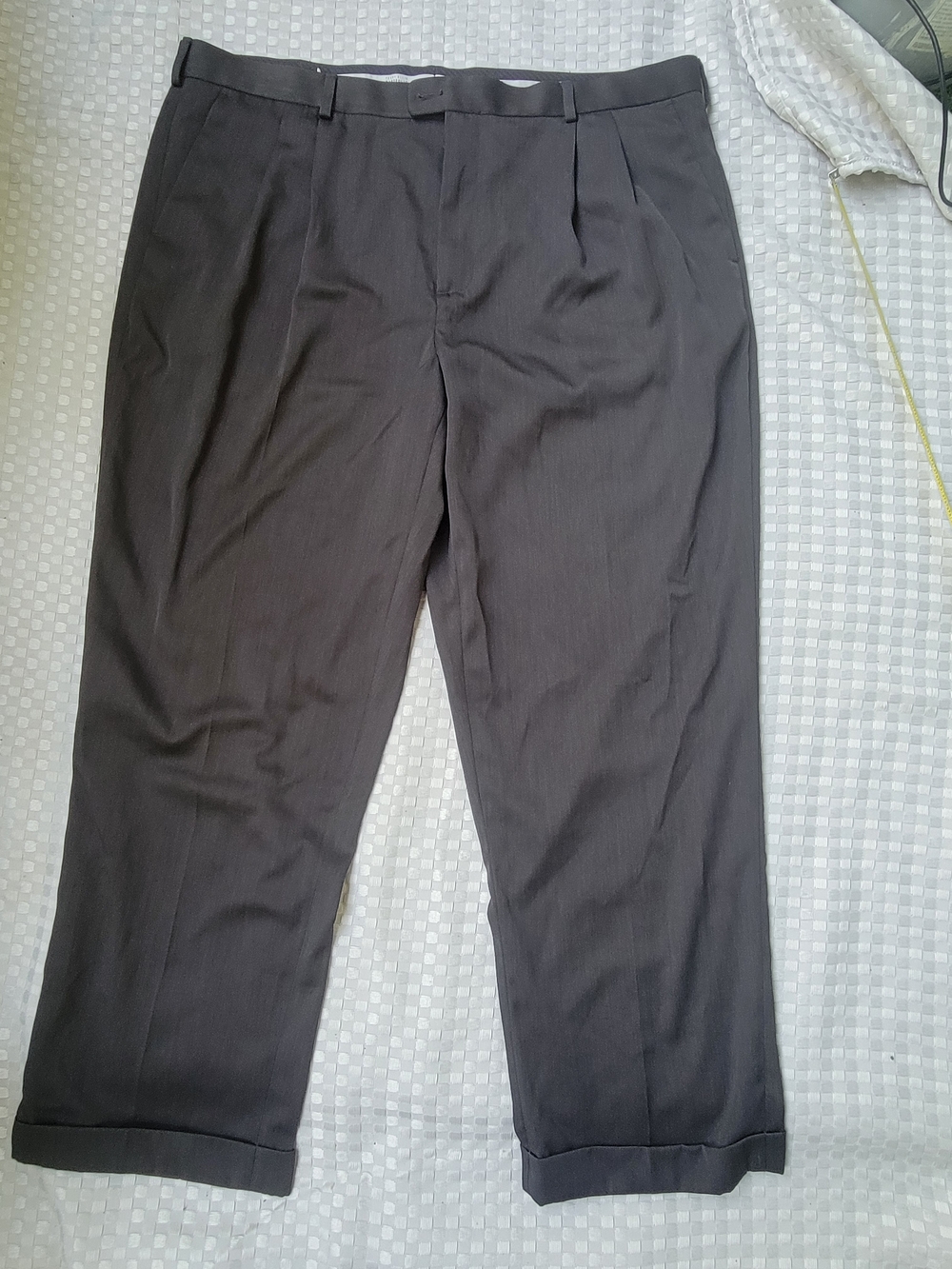 Perry Ellis Portfolio Men's Dress Pants - Charcoal Gray